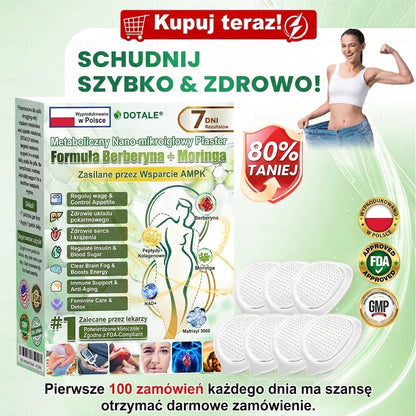 DOTALE® Metabolic Nano Microneedle Patch 🇺🇸 (Tylko raz dziennie, widoczne zmiany po 7 dniach)