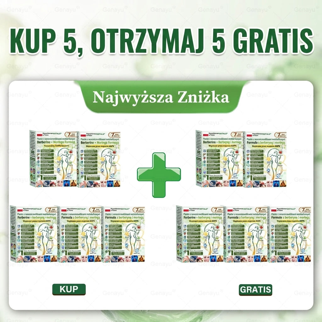 DOTALE® Metabolic Nano Microneedle Patch 🇺🇸 (Tylko raz dziennie, widoczne zmiany po 7 dniach)