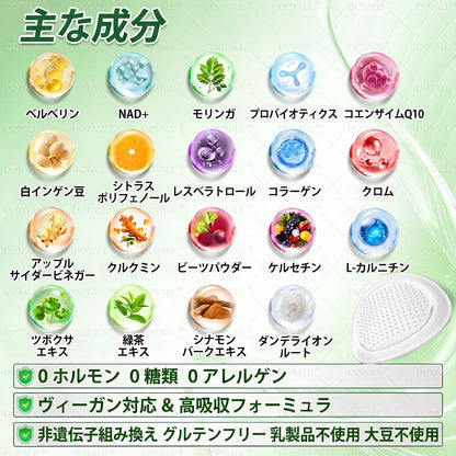 内臓脂肪対策サポート 👨‍⚕️👩‍⚕️DOTALE®＆NAD+ 8-in-1 ナノ強化フォーミュラ — 肥満、肌のたるみ、糖尿病、睡眠時無呼吸症候群、関節の悩み、その他健康上の懸念にアプローチ🛍️
