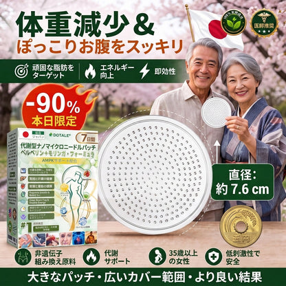 内臓脂肪対策サポート 👨‍⚕️👩‍⚕️DOTALE®＆NAD+ 8-in-1 ナノ強化フォーミュラ — 肥満、肌のたるみ、糖尿病、睡眠時無呼吸症候群、関節の悩み、その他健康上の懸念にアプローチ🛍️